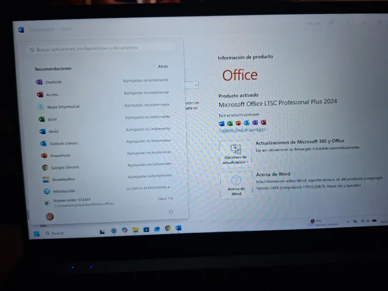 Portátil 15.6" con Office 2024 y Win 11 afbeelding 6
