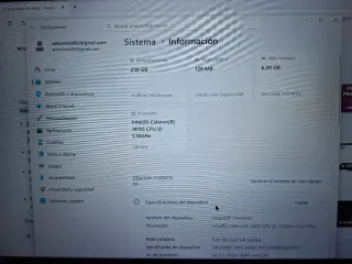 Portátil 15.6" con Office 2024 y Win 11