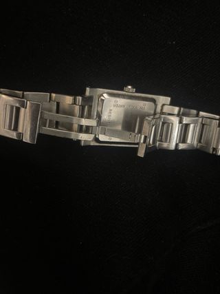 Reloj Bvlgari Plata y Blanco