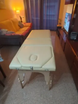 Camilla para masajes