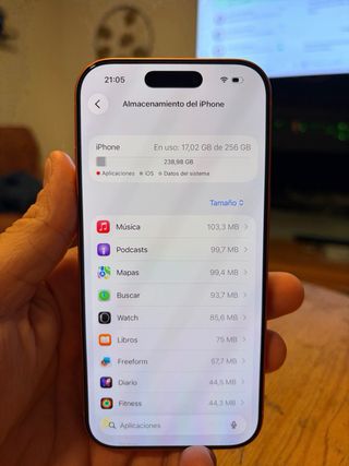 iPhone 17 Pro 256GB Naranja eSIM