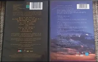 Michael Jackson - Dangerous & History DVDs