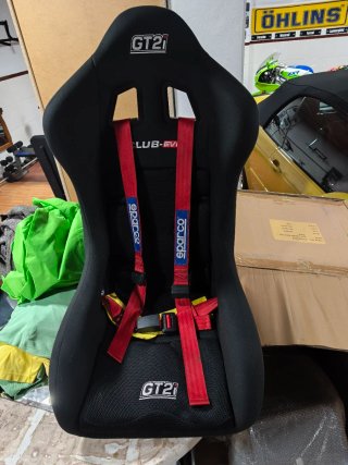 Baquet GT2i Club-Evo Negro