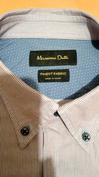 Camisa Massimo Dutti Talla M Algodón