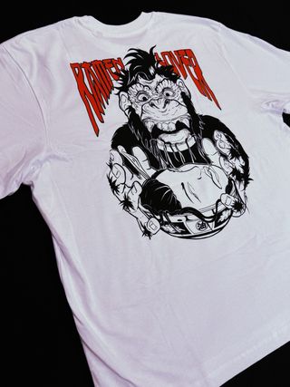 Camiseta oversize con estampado original