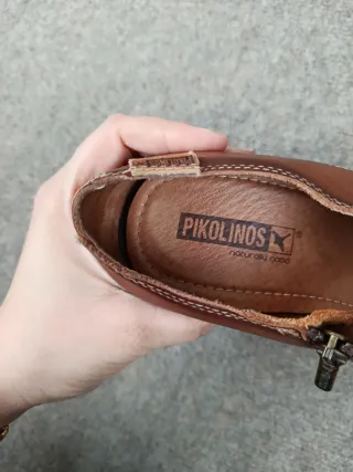 Zapatos de piel marrones Pikolinos