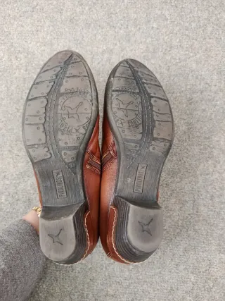 Zapatos de piel marrones Pikolinos