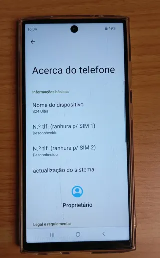 Smartphone Inspiração S24 Ultra com Pen