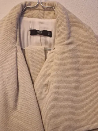 Cappotto lungo Mango beige XS