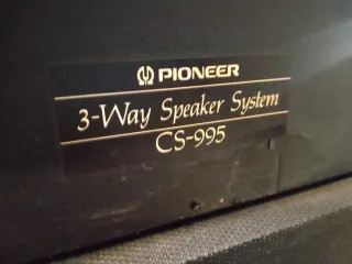 Altavoces Vintage Pioneer CS 995