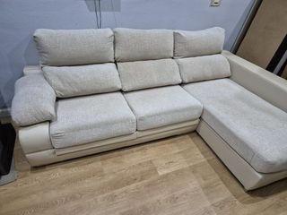 Sofá Cama Esquinero Beige