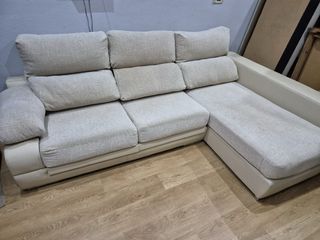 Sofá Cama Esquinero Beige