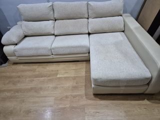 Sofá Cama Esquinero Beige