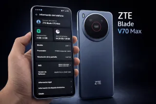 ZTE Blade V70 Max 128GB Azul Marino
