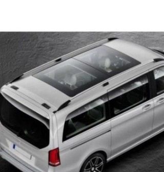 Barras de techo / Baca aluminio para Mercedes Clas