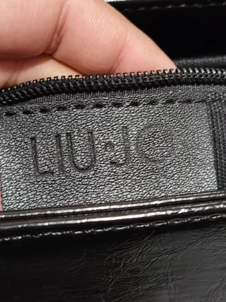 Bolso Liu Jo Negro y Dorado