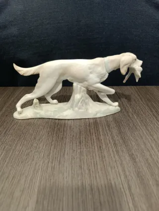 Porcelana Tang "perro Caza con pato"