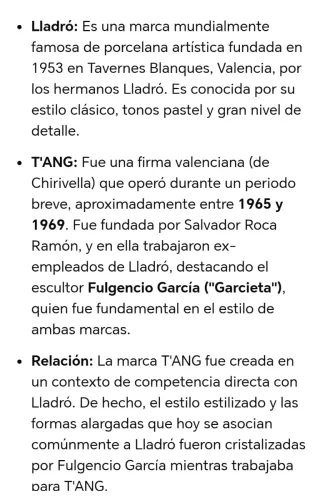 Porcelana Tang "perro Caza con pato"