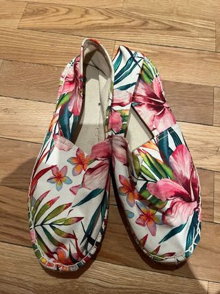 Alpargatas Mujer Estampado Floral