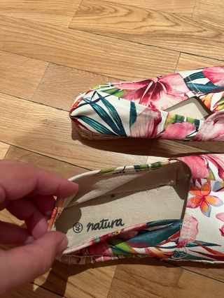 Alpargatas Mujer Estampado Floral