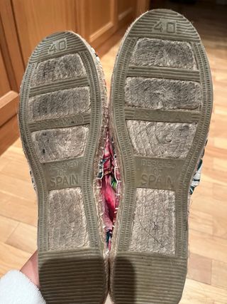 Alpargatas Mujer Estampado Floral