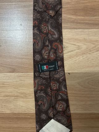 Corbata U Italy Vintage Paisley