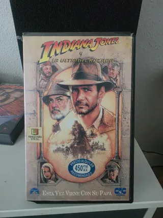 Indiana Jones y La Última Cruzada VHS