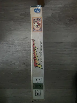 Indiana Jones y La Última Cruzada VHS