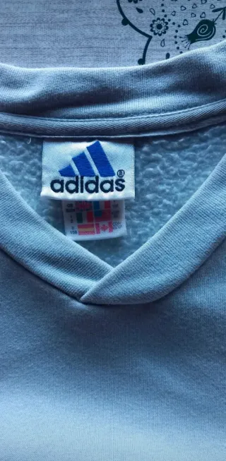 Felpa Adidas Grigia e Nera