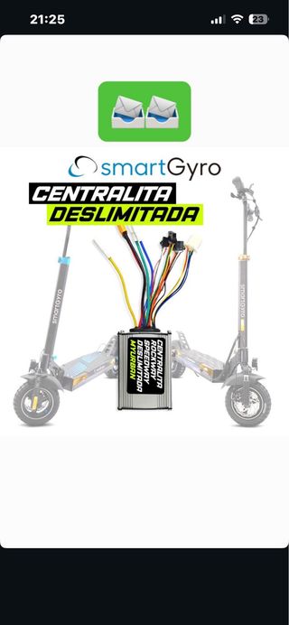 Centralita Deslimitadora SmartGyro Con mando