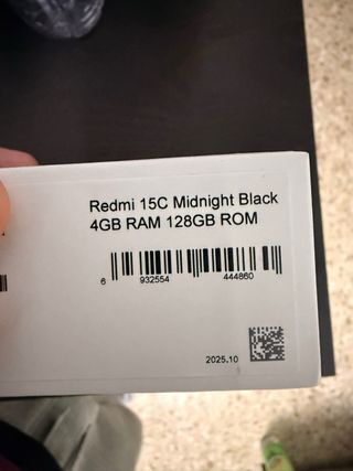 SIN ABRIR Xiaomi Redmi 15C 128GB