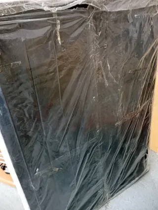 Cabecero Dinamarca Acolchado Piel Sintética Blanco