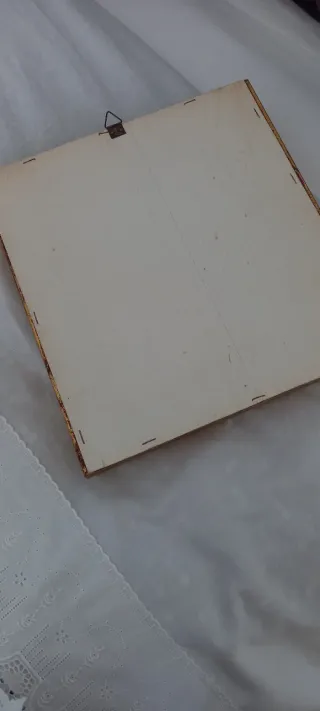 Quadro Madonna col Bambino con cornice dorata