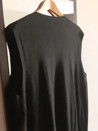 Cárdigan largo con bolsillos