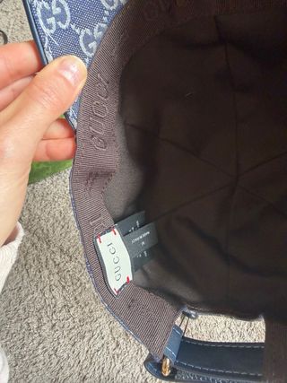 Gorra Gucci GG Denim Azul