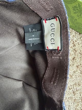 Gorra Gucci GG Denim Azul