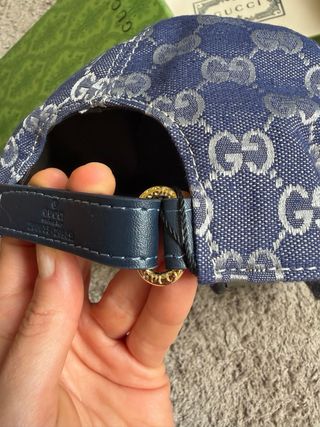 Gorra Gucci GG Denim Azul
