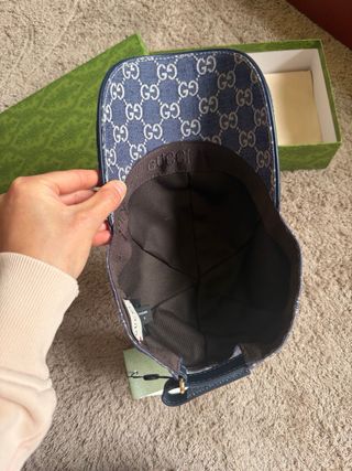 Gorra Gucci GG Denim Azul