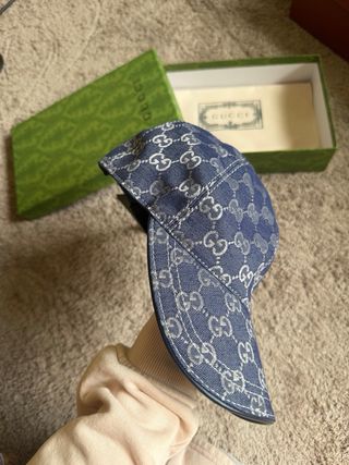 Gorra Gucci GG Denim Azul