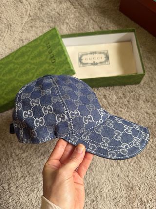 Gorra Gucci GG Denim Azul