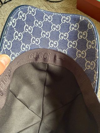Gorra Gucci GG Denim Azul