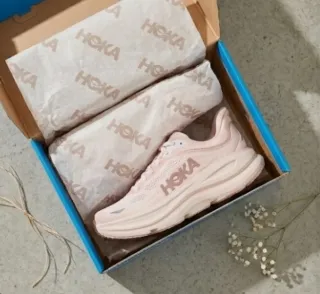 Hoka Bondi Running Shoes - Pink - Size 37