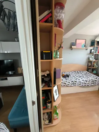 Armario para cama nido en color haya