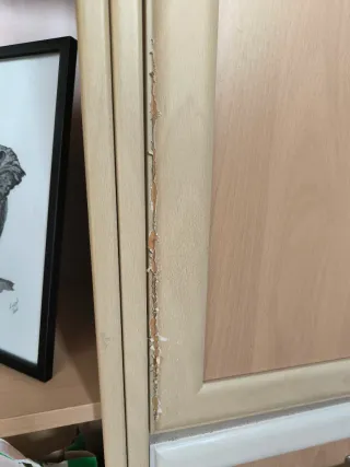 Armario para cama nido en color haya