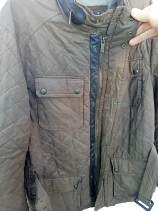 Massimo Dutti Abrigo Pesado de Calidad Talla XL