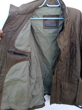 Massimo Dutti Abrigo Pesado de Calidad Talla XL