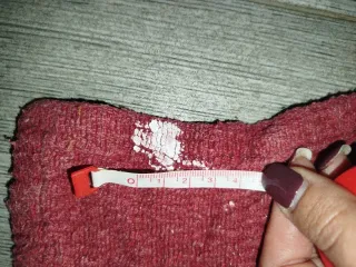 Manta sofá burdeos 2.47m x 1.93m