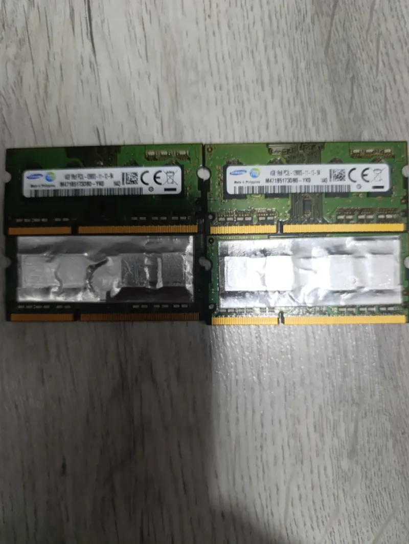 CAMBIO 4 MEMORIAS RAM 16GB (4x4g) DDR3 sodimm afbeelding 2