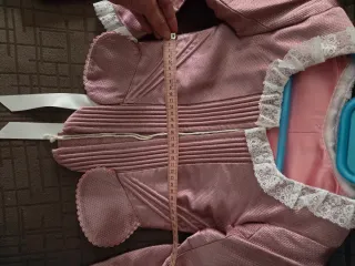 Traje Fallera Niña Rosa .