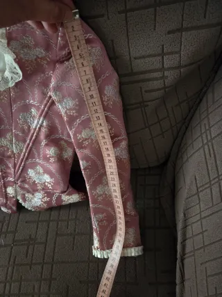 Traje Fallera Niña Rosa .